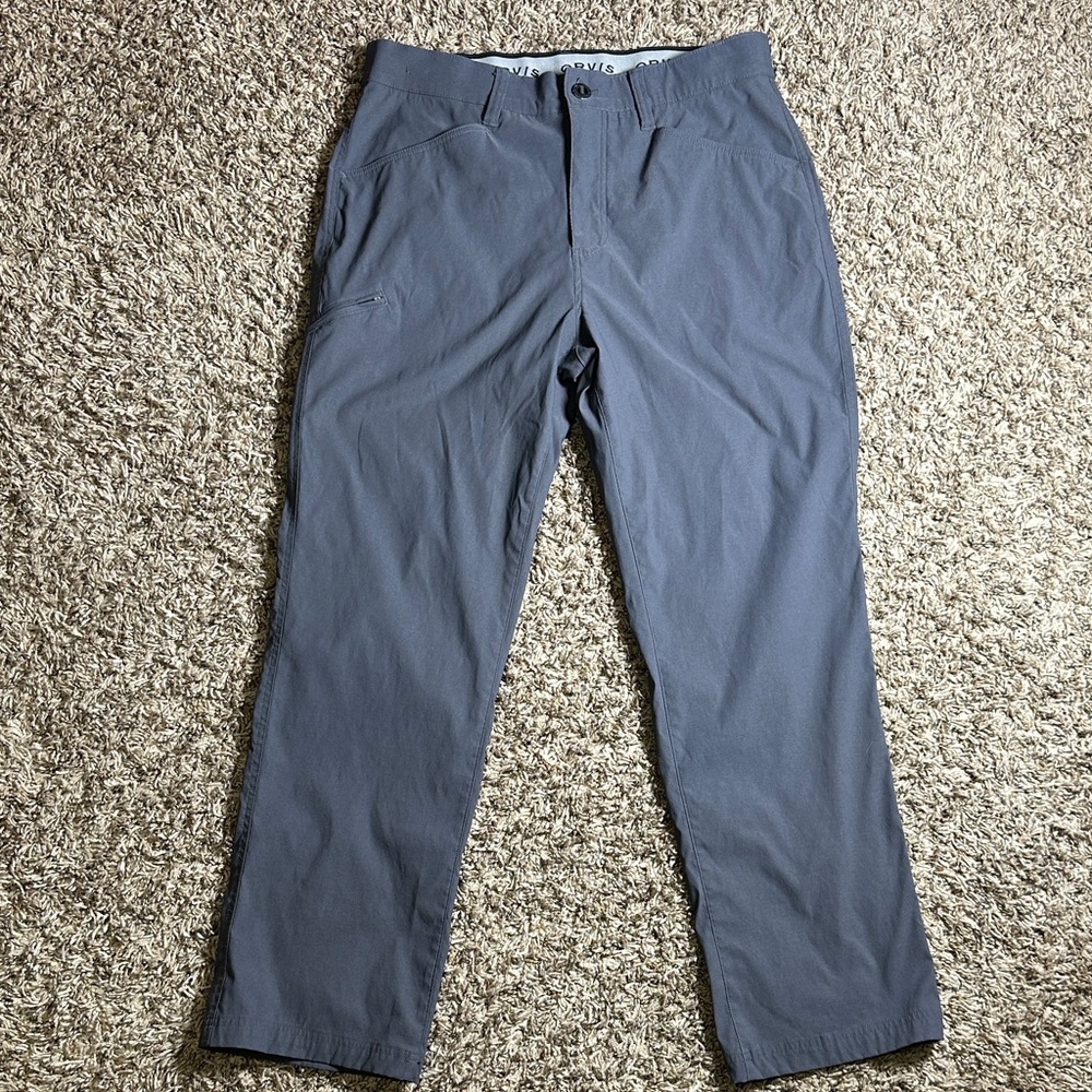 Orvis Men’s Stretch Water Repellent Outdoor Pants Size 36x30